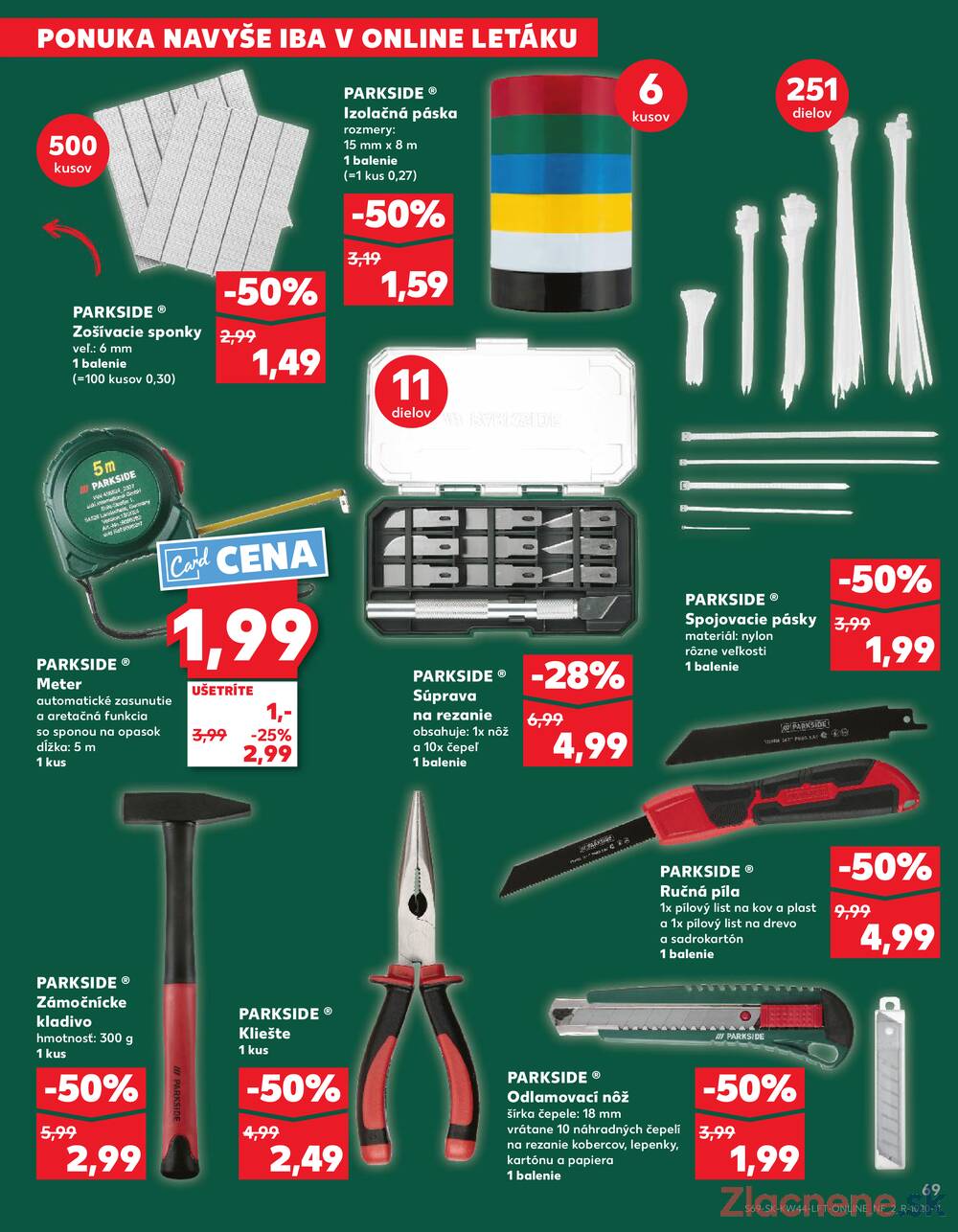 Leták Kaufland - Kaufland 30.10. - 5.11. - Kaufland Veľký Meder - strana 69