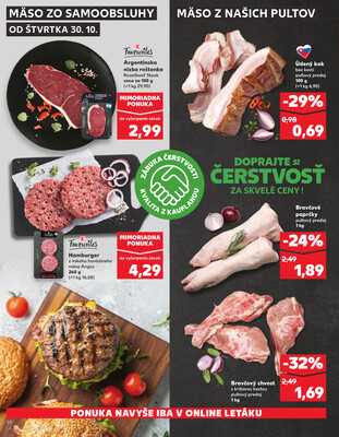 Kaufland 30.10. - 5.11. - Kaufland Veľký Meder