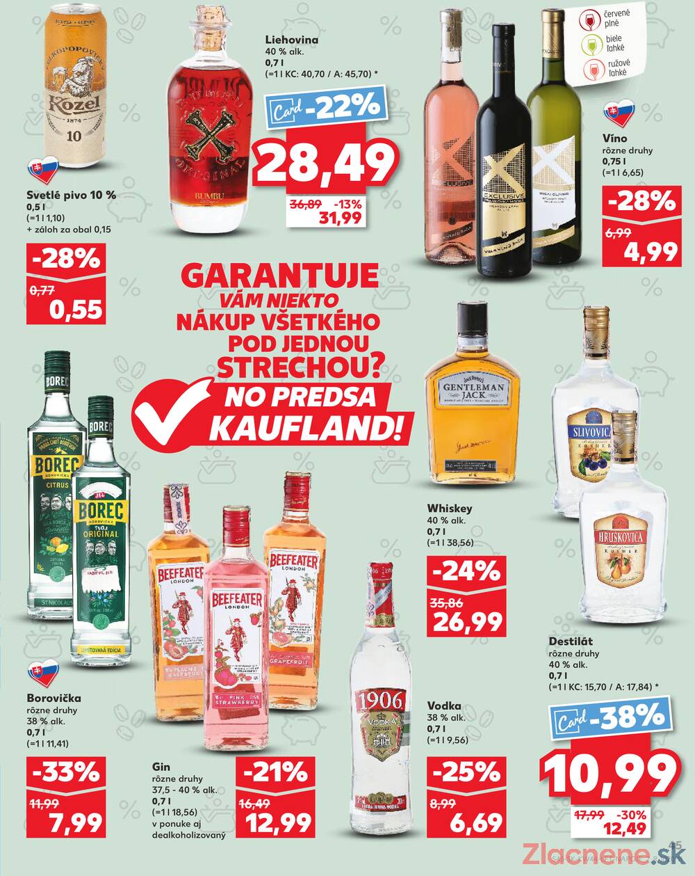 Leták Kaufland - Kaufland 30.10. - 5.11. - Kaufland Piešťany - strana 45