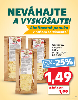 Kaufland 30.10. - 5.11. - Kaufland Hlohovec