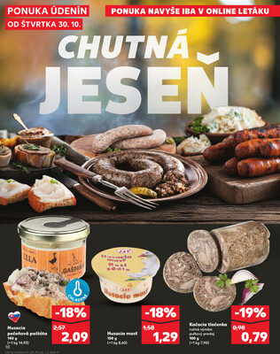 Kaufland 30.10. - 5.11. - Kaufland Trnava - Nová ul.