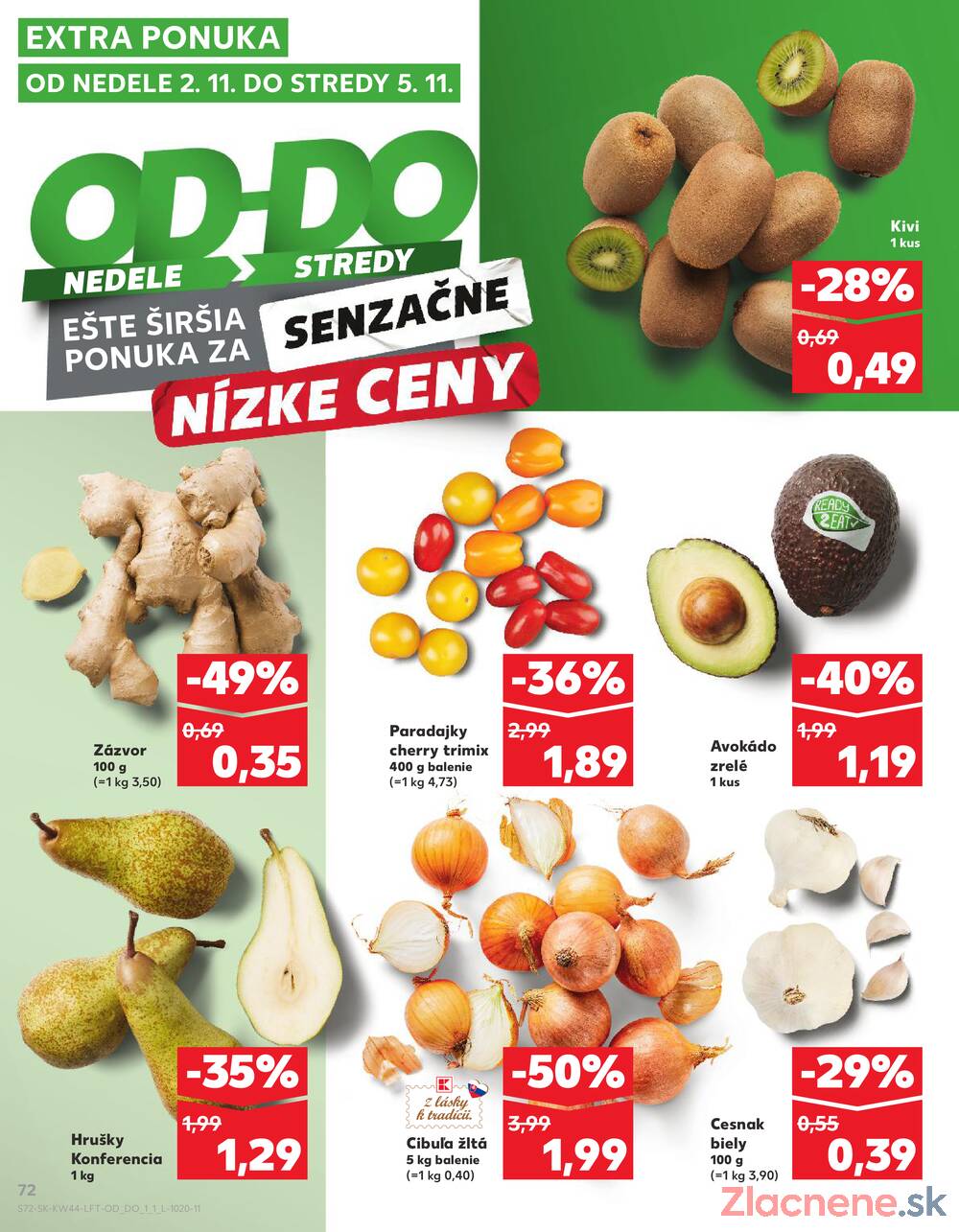 Leták Kaufland - Kaufland 30.10. - 5.11. - Kaufland Čadca - strana 72