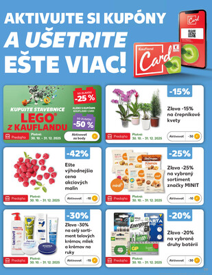 Kaufland 30.10. - 5.11. - Kaufland Košice - Nad Jazerom