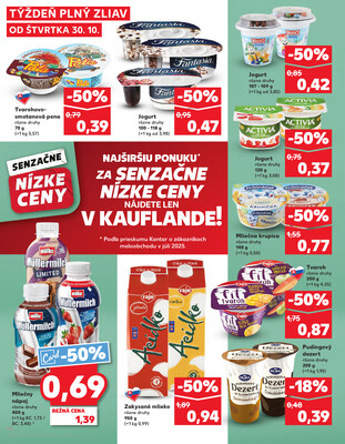 Kaufland 30.10. - 5.11. - Kaufland Šamorín-Mliečno - Krajinská cesta