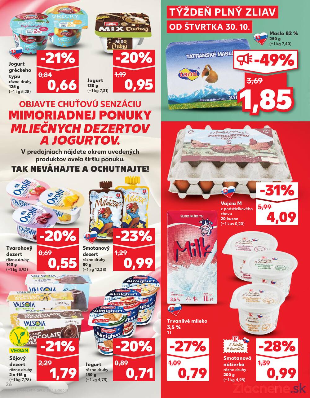 Leták Kaufland - Kaufland 30.10. - 5.11. - Kaufland Trnava - strana 26 Leták Kaufland - Kaufland 30.10. - 5.11. - Kaufland Trnava - strana 26