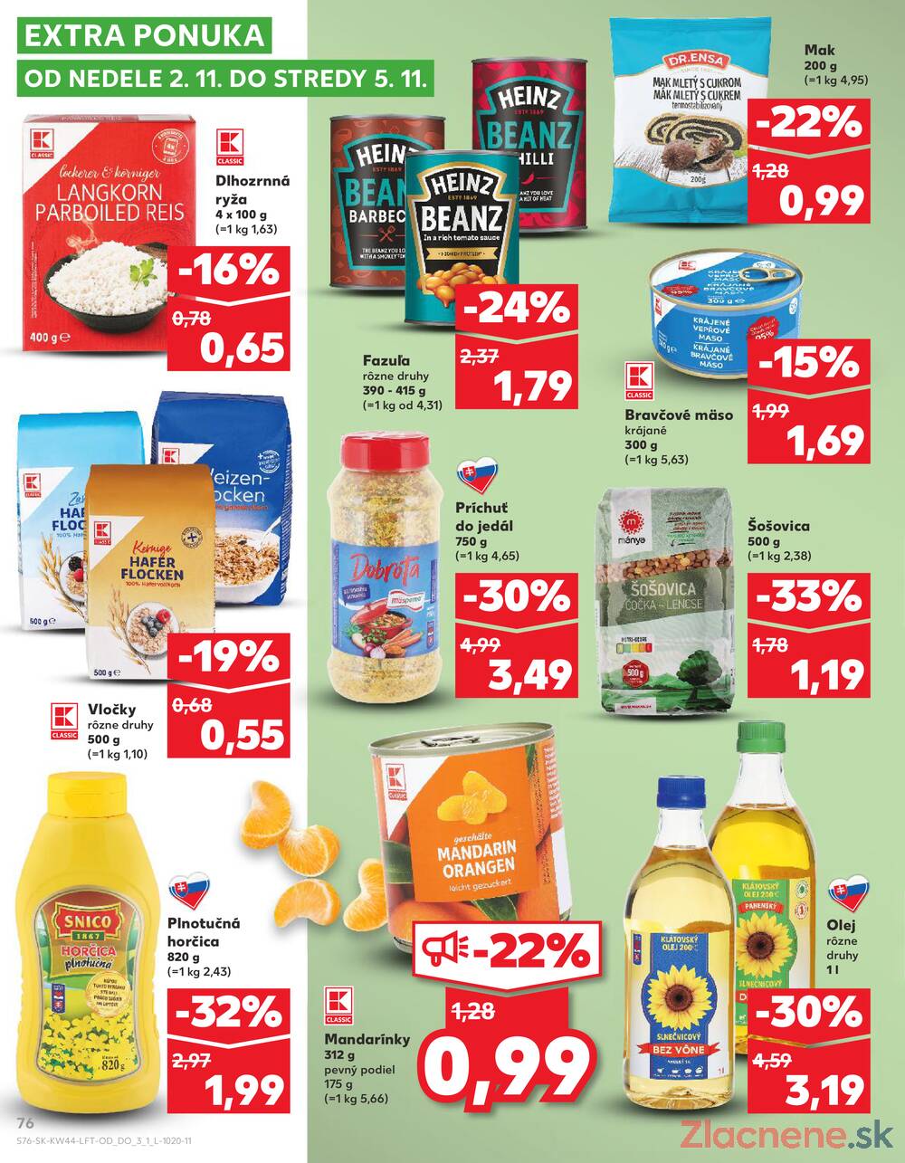 Leták Kaufland - Kaufland 30.10. - 5.11. - Kaufland Trnava - strana 76 Leták Kaufland - Kaufland 30.10. - 5.11. - Kaufland Trnava - strana 76