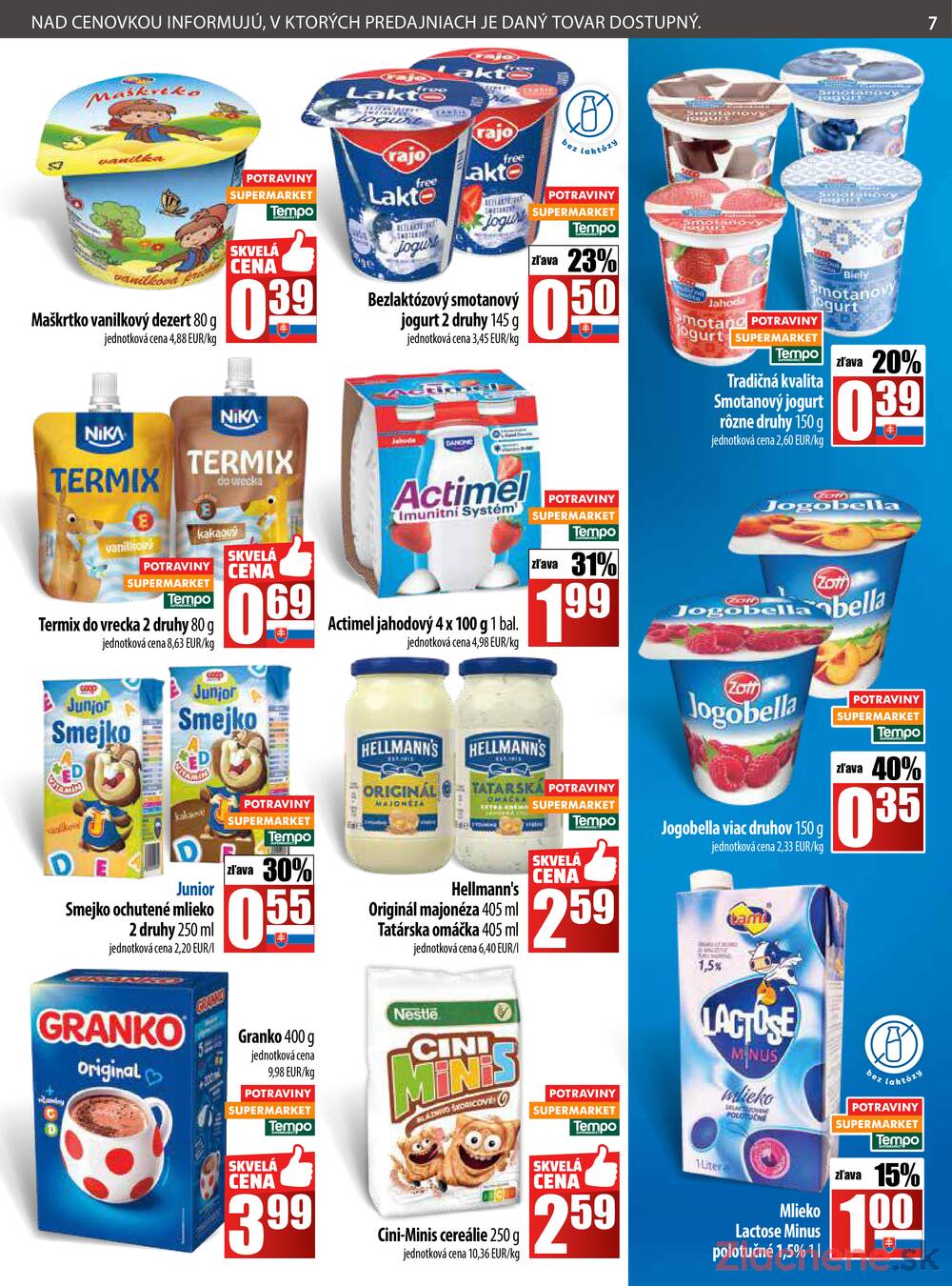 Leták COOP Jednota Slovensko
		  platný do 5.11.2025 - strana 7