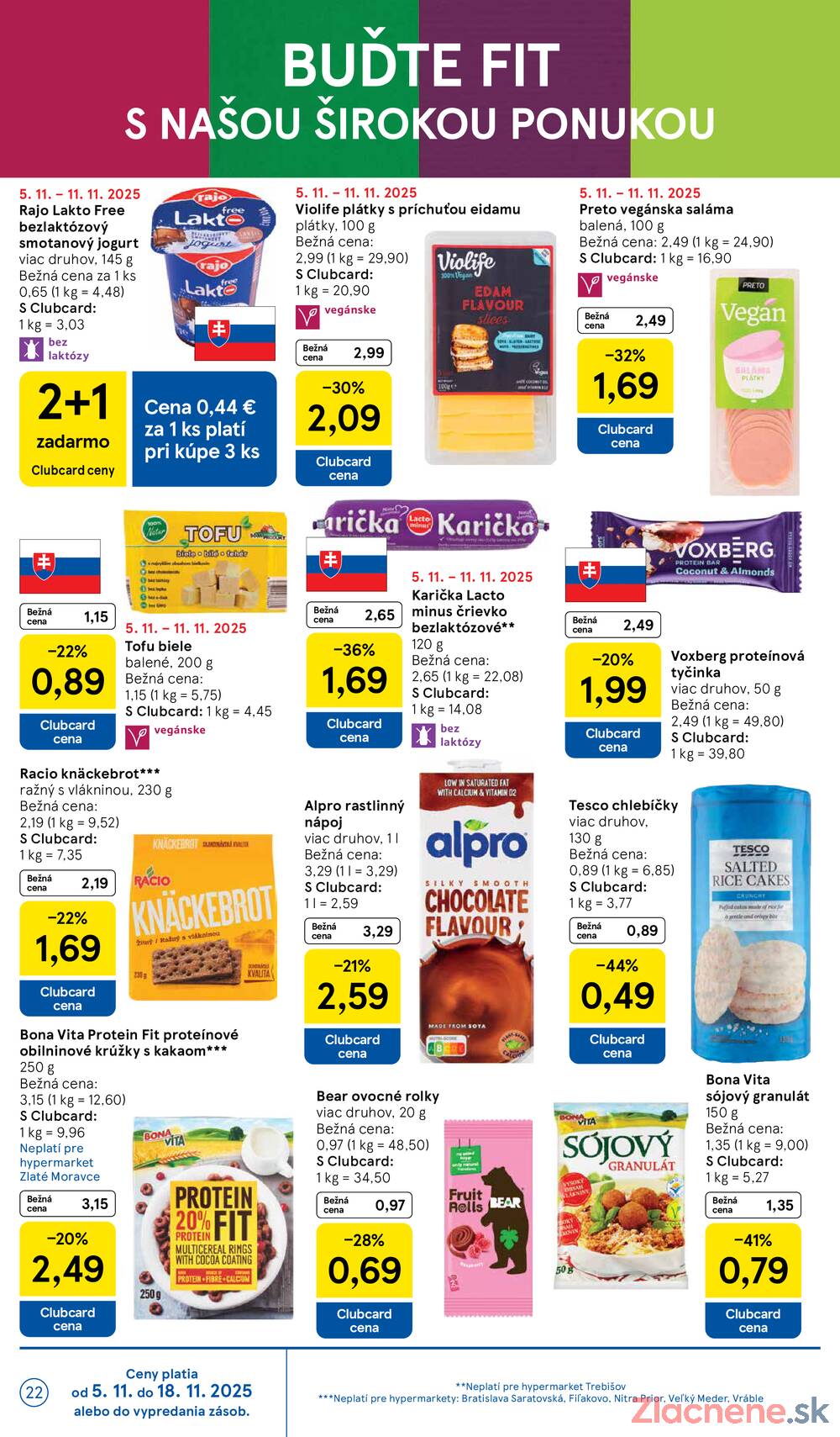 Leták Tesco
		  platný do 11.11.2025 - strana 22