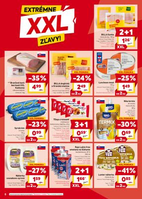 Billa od 5.11. do 11.11.2025