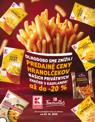 Kaufland 6.11. - 12.11. - Kaufland Púchov
