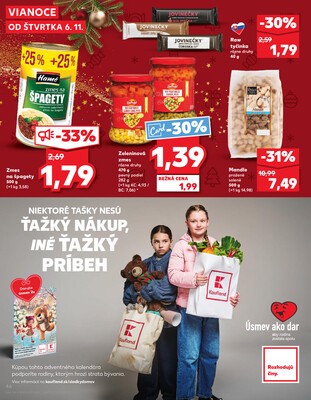 Kaufland 6.11. - 12.11. - Kaufland Poprad - Jiřího Wolkera