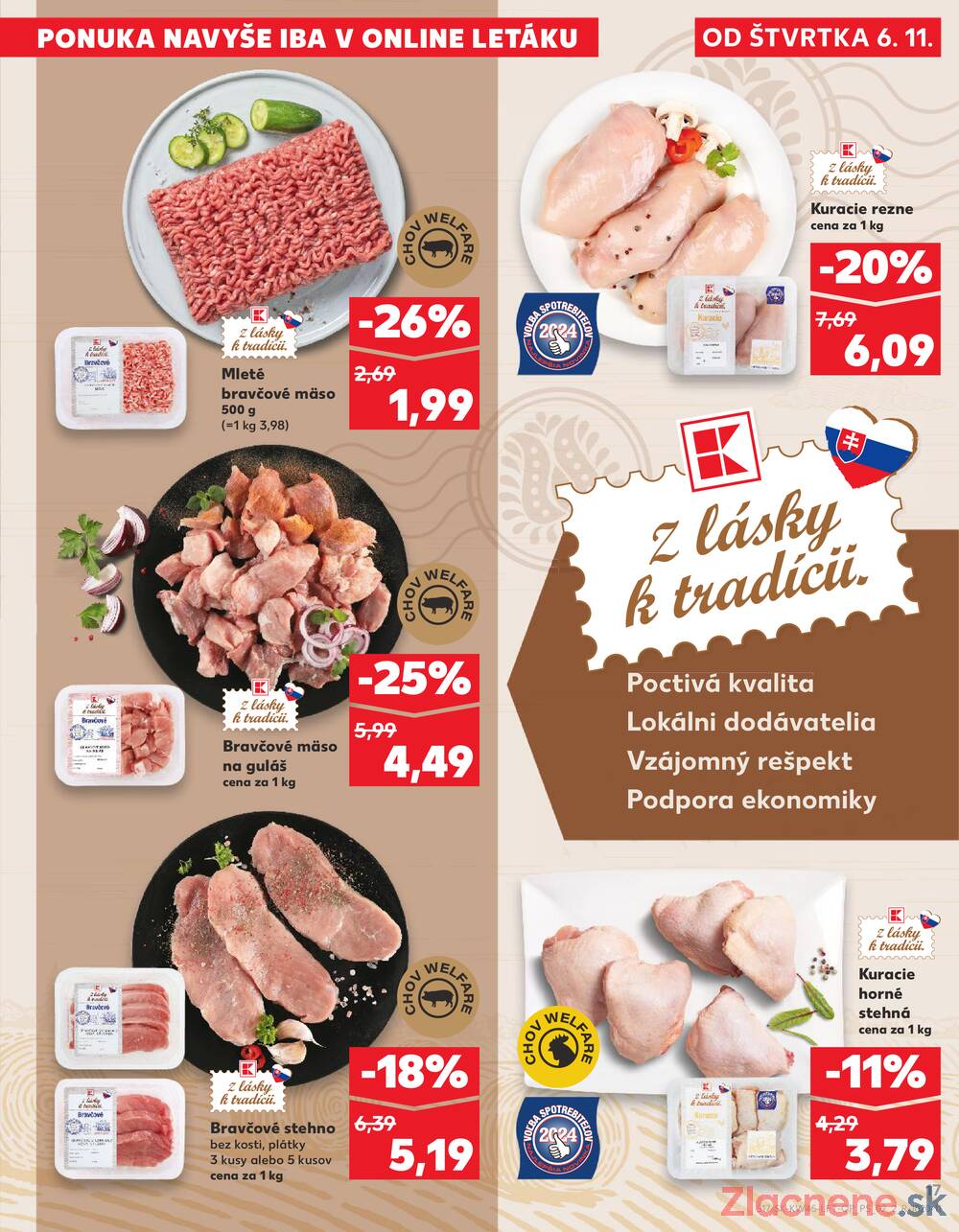 Leták Kaufland - Kaufland 6.11. - 12.11. - Kaufland Košice-Pri hati - strana 17 Leták Kaufland - Kaufland 6.11. - 12.11. - Kaufland Košice-Pri hati - strana 17