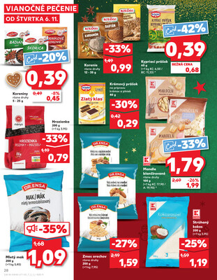 Kaufland 6.11. - 12.11. - Kaufland Košice-Pri hati