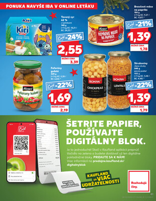 Kaufland 6.11. - 12.11. - Kaufland Košice - OC Galéria 
