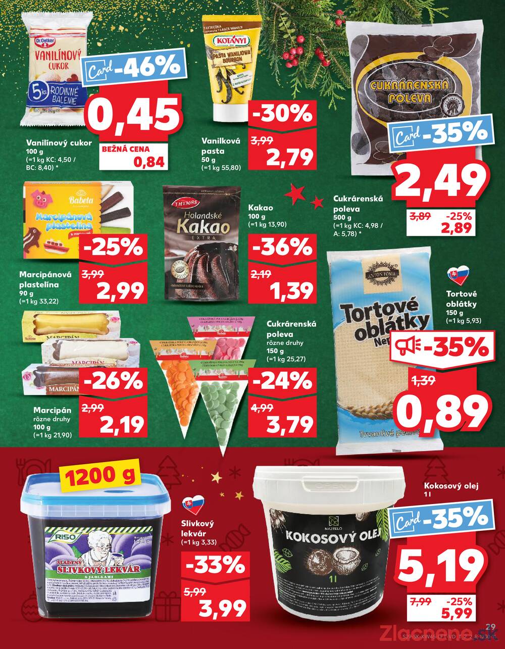 Leták Kaufland - Kaufland 6.11. - 12.11. - Kaufland Šamorín-Mliečno - Krajinská cesta - strana 29
