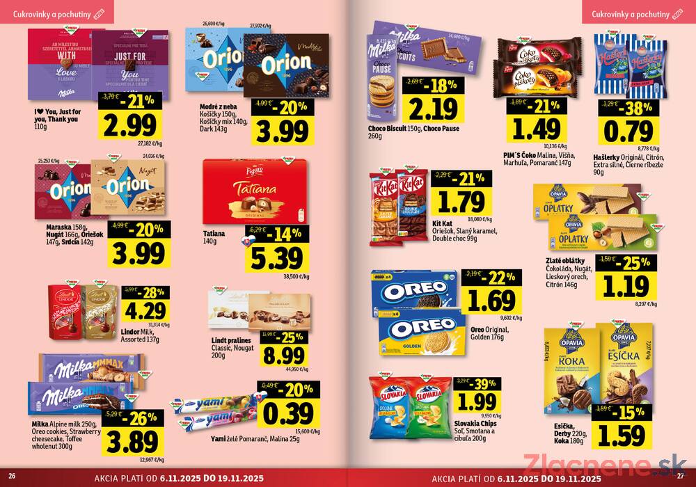 Leták Fresh
platný do 19.11.2025 - strana 14