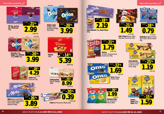 Leták Fresh
platný do 19.11.2025 - strana 14