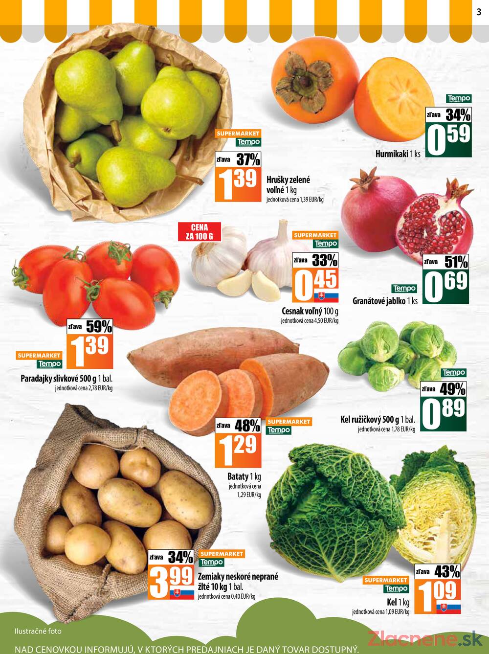 Leták COOP Jednota Slovensko
platný do 12.11.2025 - strana 3