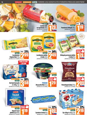 Leták COOP Jednota Slovensko
platný do 12.11.2025 - strana 16