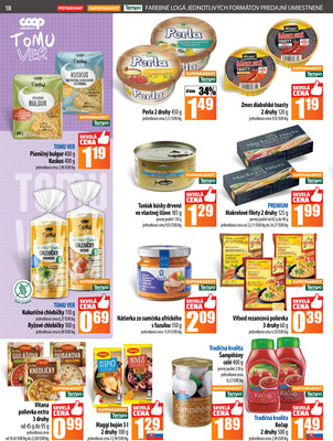 Leták COOP Jednota Slovensko
platný do 12.11.2025 - strana 18