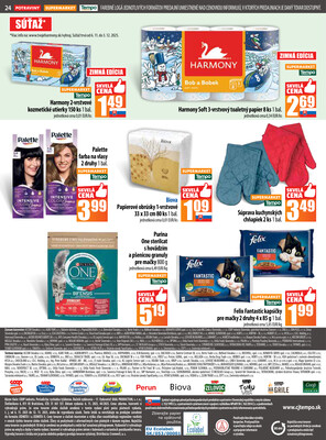 Leták COOP Jednota Slovensko
platný do 12.11.2025 - strana 24