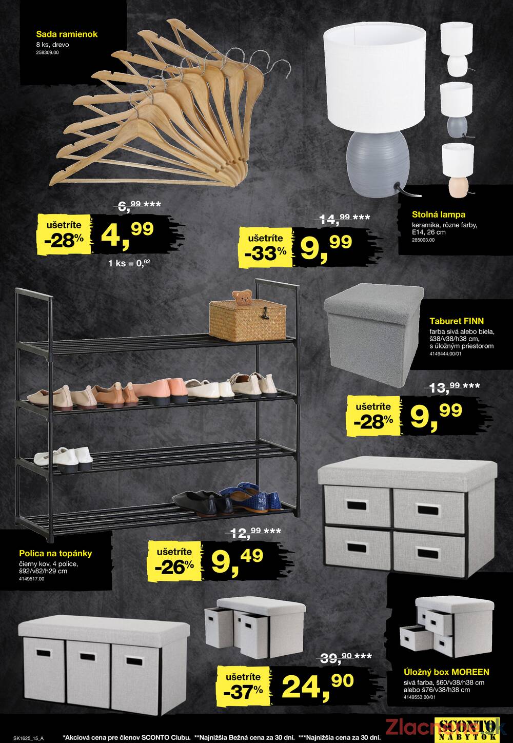 Leták SCONTO nábytok - Sconto nábytok Black Friday od 4.11. do 4.12.2025 - strana 15
