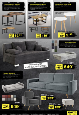 Leták SCONTO nábytok
platný do 4.12.2025 - strana 5