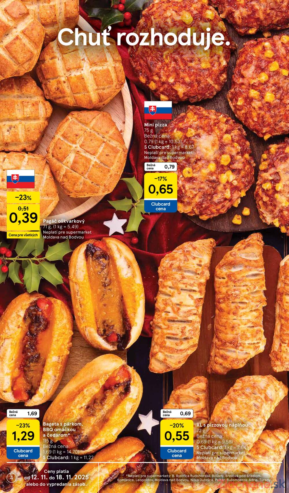 Leták Tesco
platný do 18.11.2025 - strana 4
