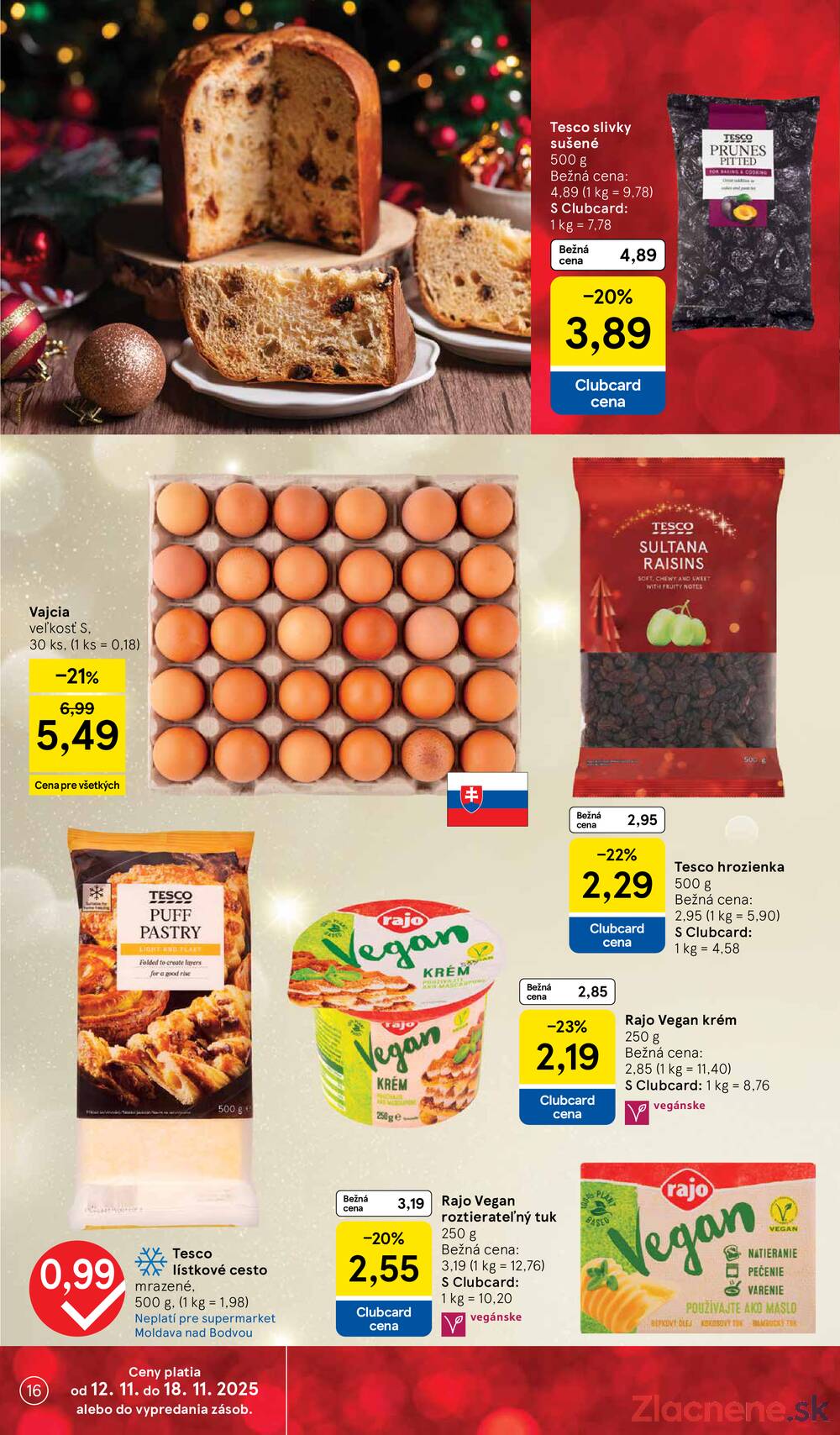 Leták Tesco
platný do 18.11.2025 - strana 16