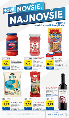 Tesco supermarkety od 12.11. do 18.11.2025