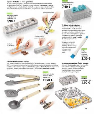 Leták Tescoma
platný do 31.1.2026 - strana 65