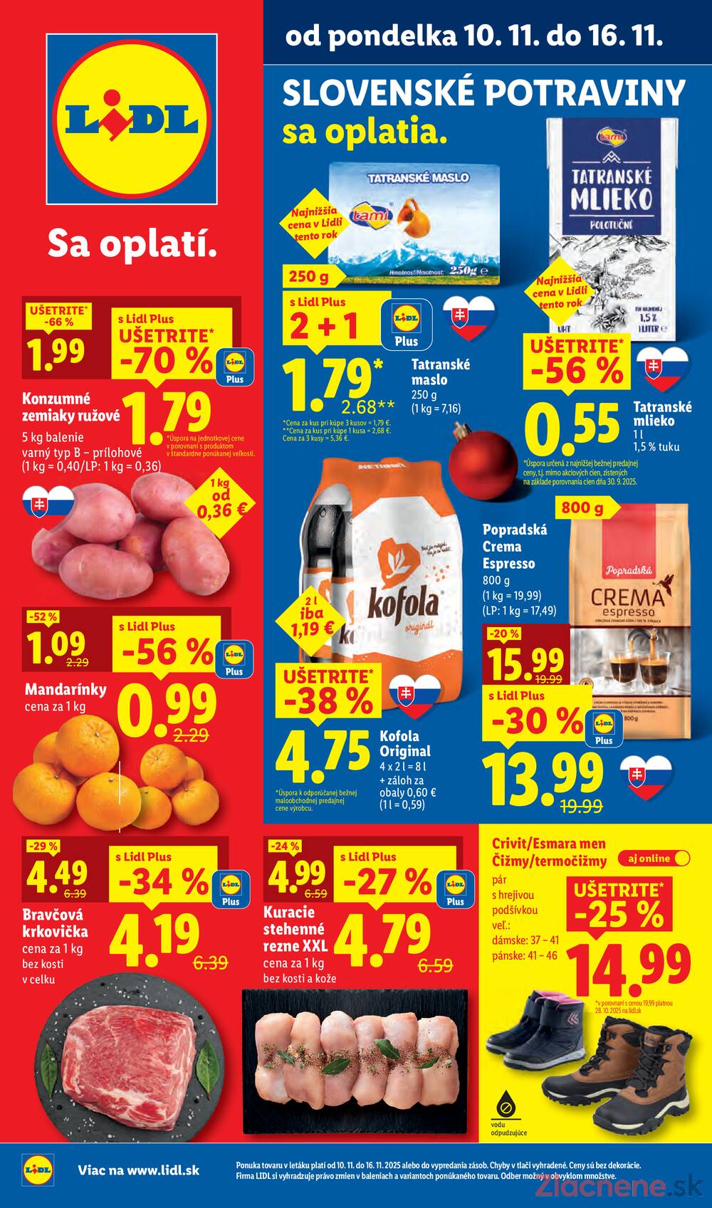 Leták Lidl
platný do 16.11.2025 - strana 1