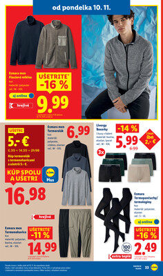 Leták Lidl
platný do 16.11.2025 - strana 53