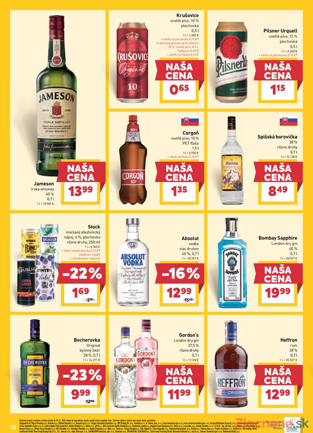 Leták Billa - Billa od 12.11. do 18.11.2025 - strana 18 Leták Billa - Billa od 12.11. do 18.11.2025 - strana 18