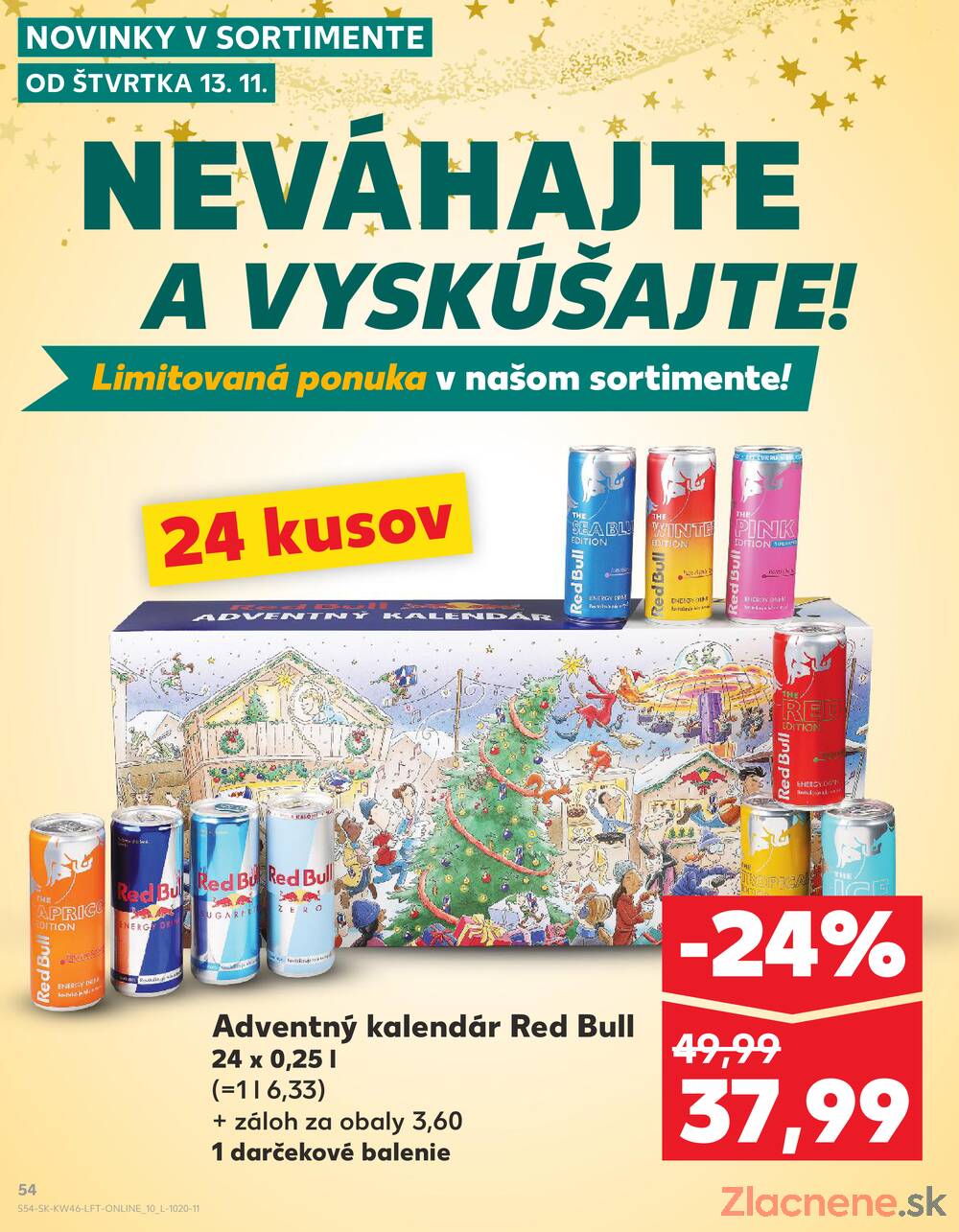 Leták Kaufland - Kaufland 13.11. - 19.11. - Kaufland Zlaté Moravce - strana 54 Leták Kaufland - Kaufland 13.11. - 19.11. - Kaufland Zlaté Moravce - strana 54