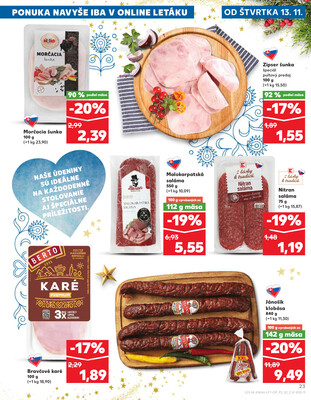 Kaufland 13.11. - 19.11. - Kaufland Zlaté Moravce
