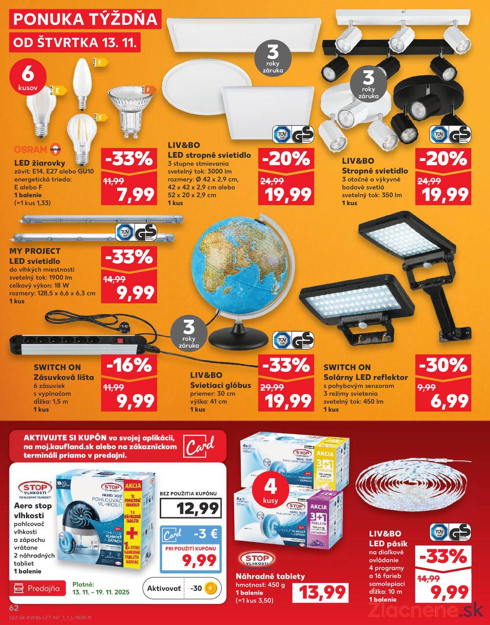 Leták Kaufland
platný do 19.11.2025 - strana 62