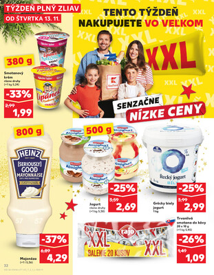 Leták Kaufland
platný do 19.11.2025 - strana 32