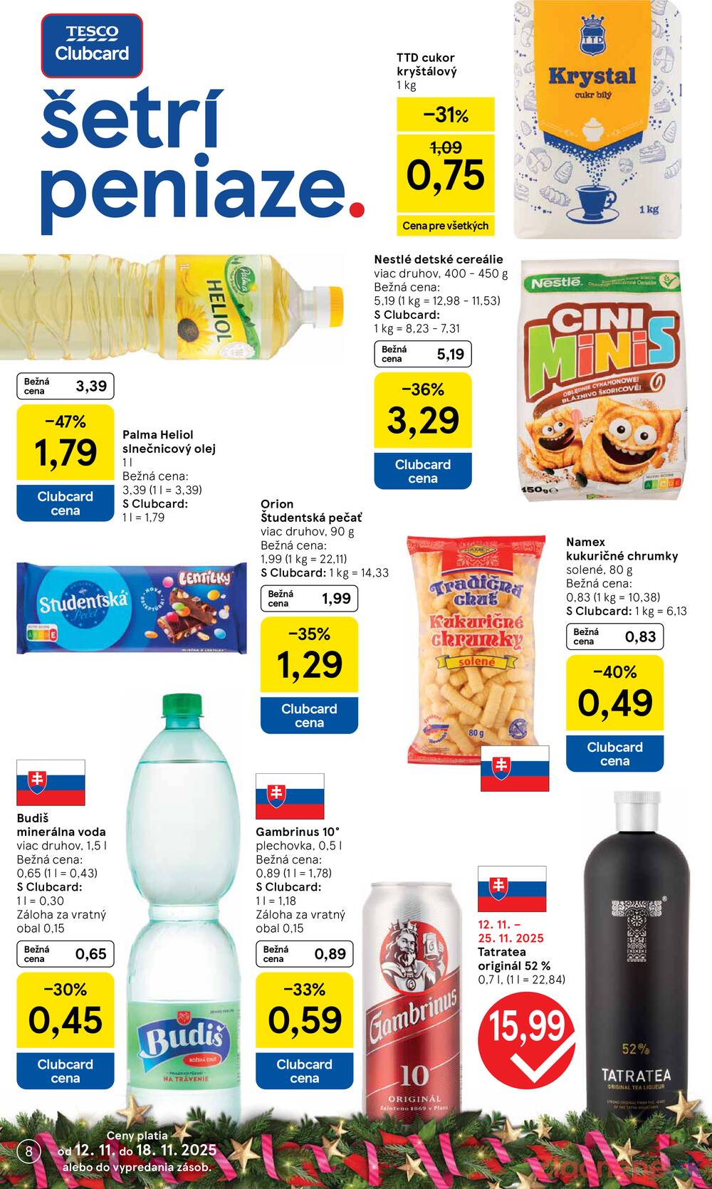 Leták Tesco
		  platný do 18.11.2025 - strana 8