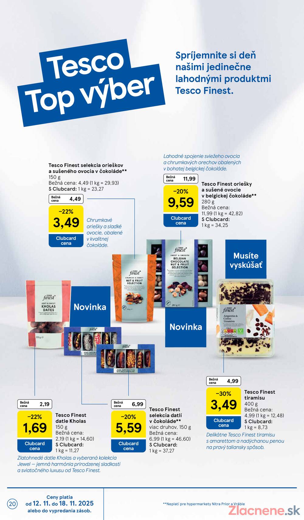 Leták Tesco
		  platný do 18.11.2025 - strana 20