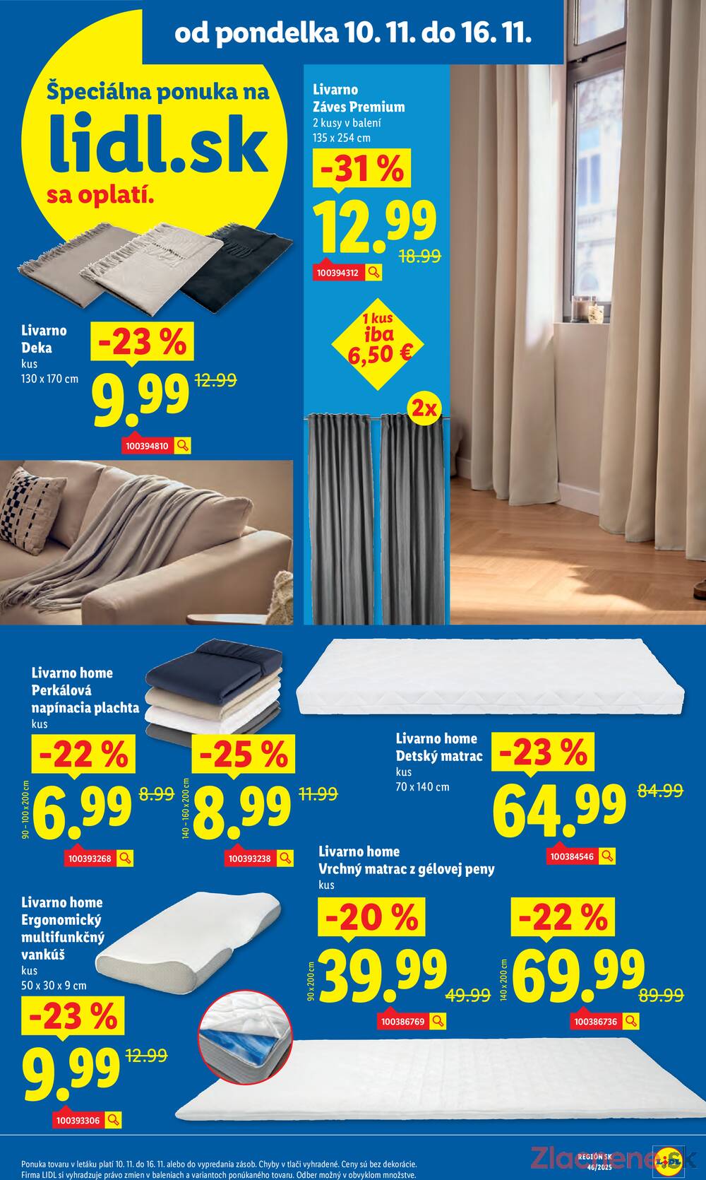 Leták Lidl
platný do 16.11.2025 - strana 103