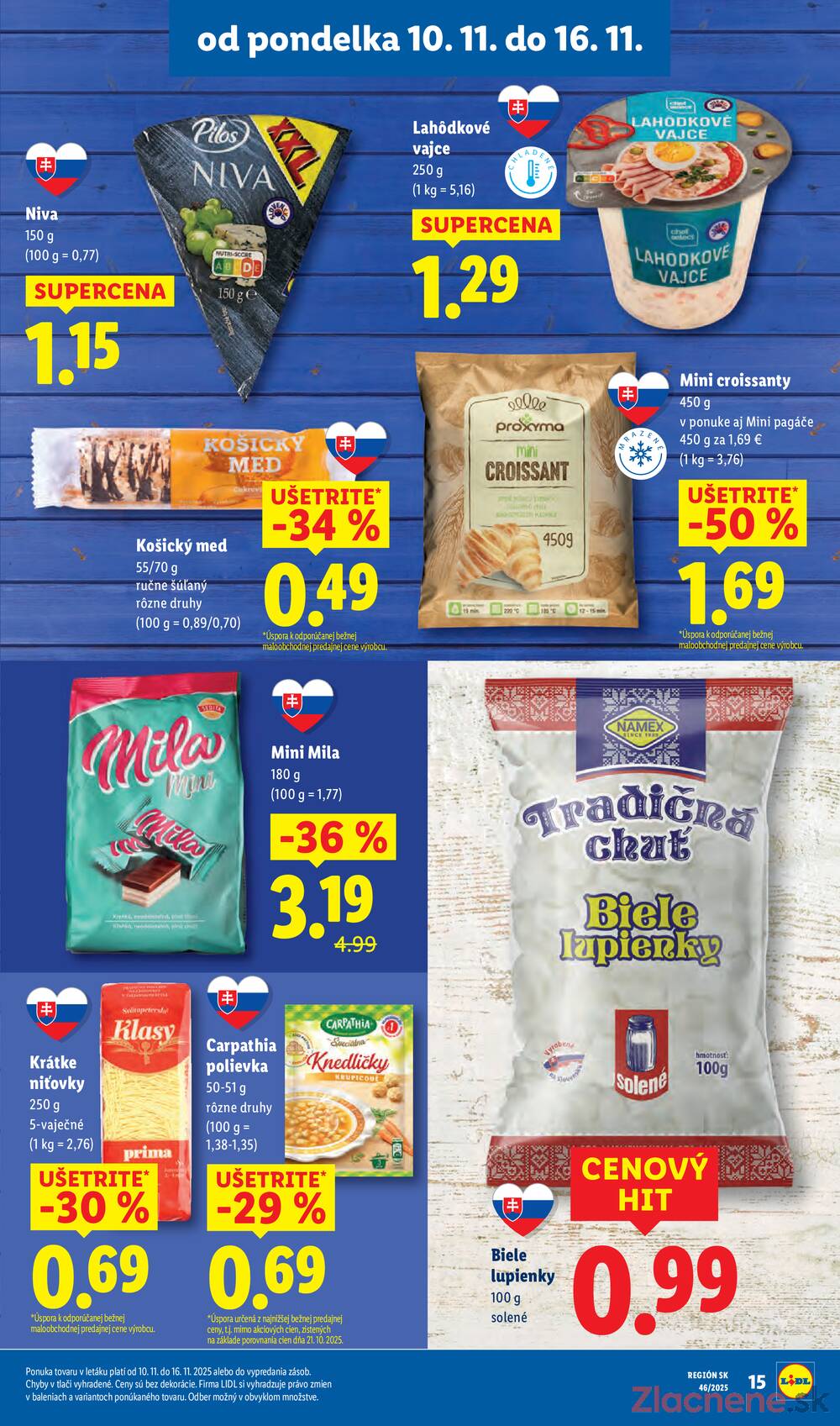 Leták Lidl
platný do 16.11.2025 - strana 61