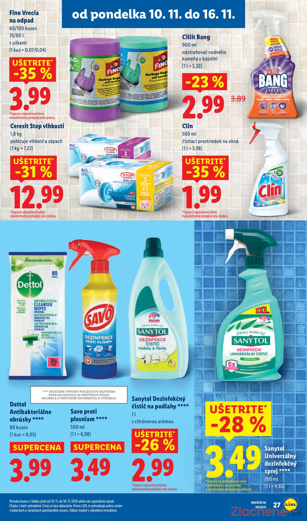 Leták Lidl
platný do 16.11.2025 - strana 85