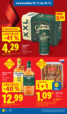 Leták Lidl
platný do 16.11.2025 - strana 16