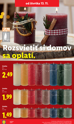 Leták Lidl
platný do 16.11.2025 - strana 47