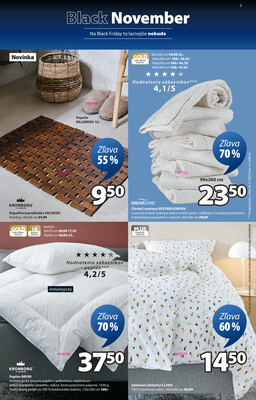 Leták Jysk
platný do 23.11.2025 - strana 3