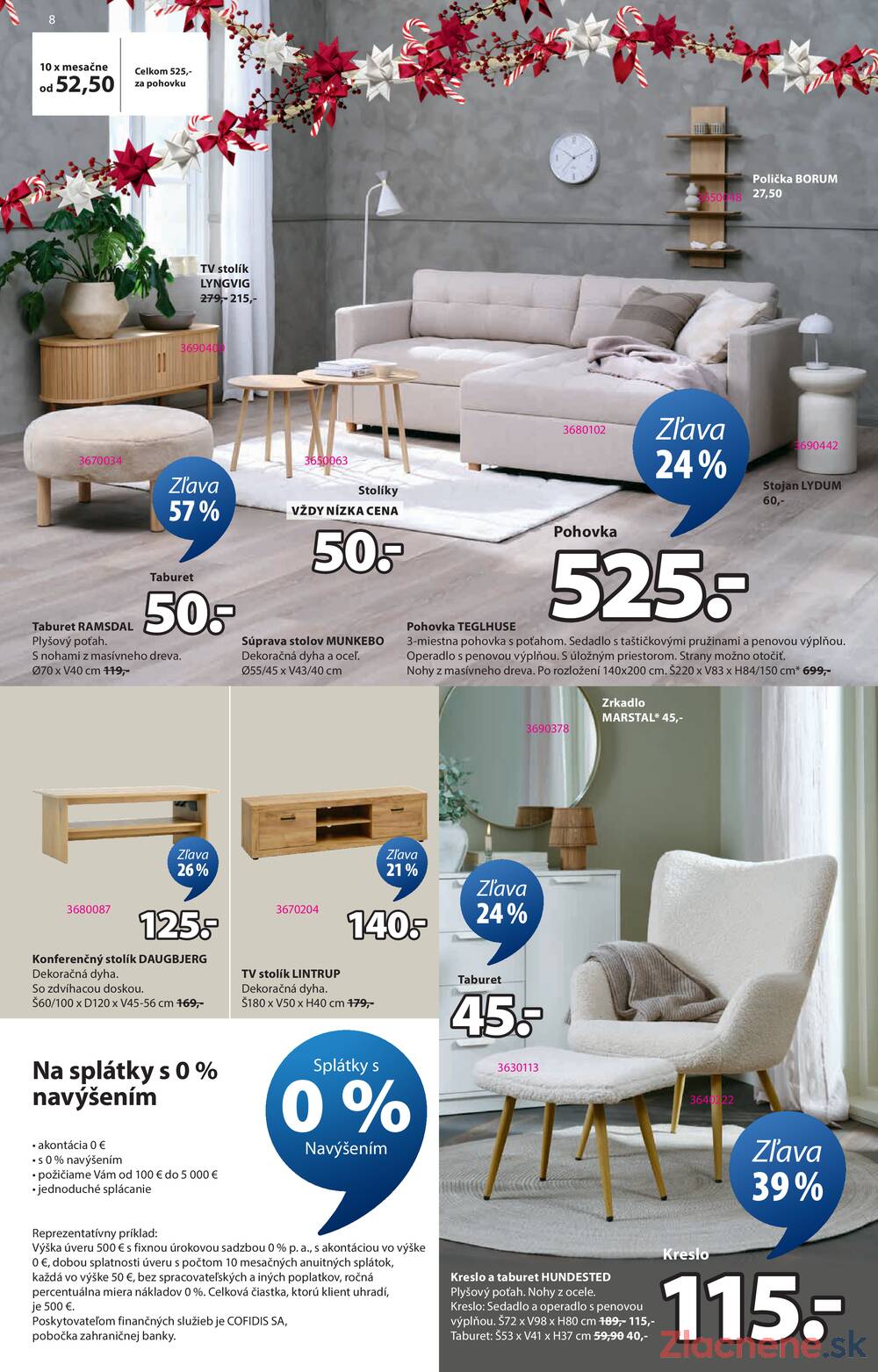 Leták Jysk
		  platný do 23.12.2025 - strana 8