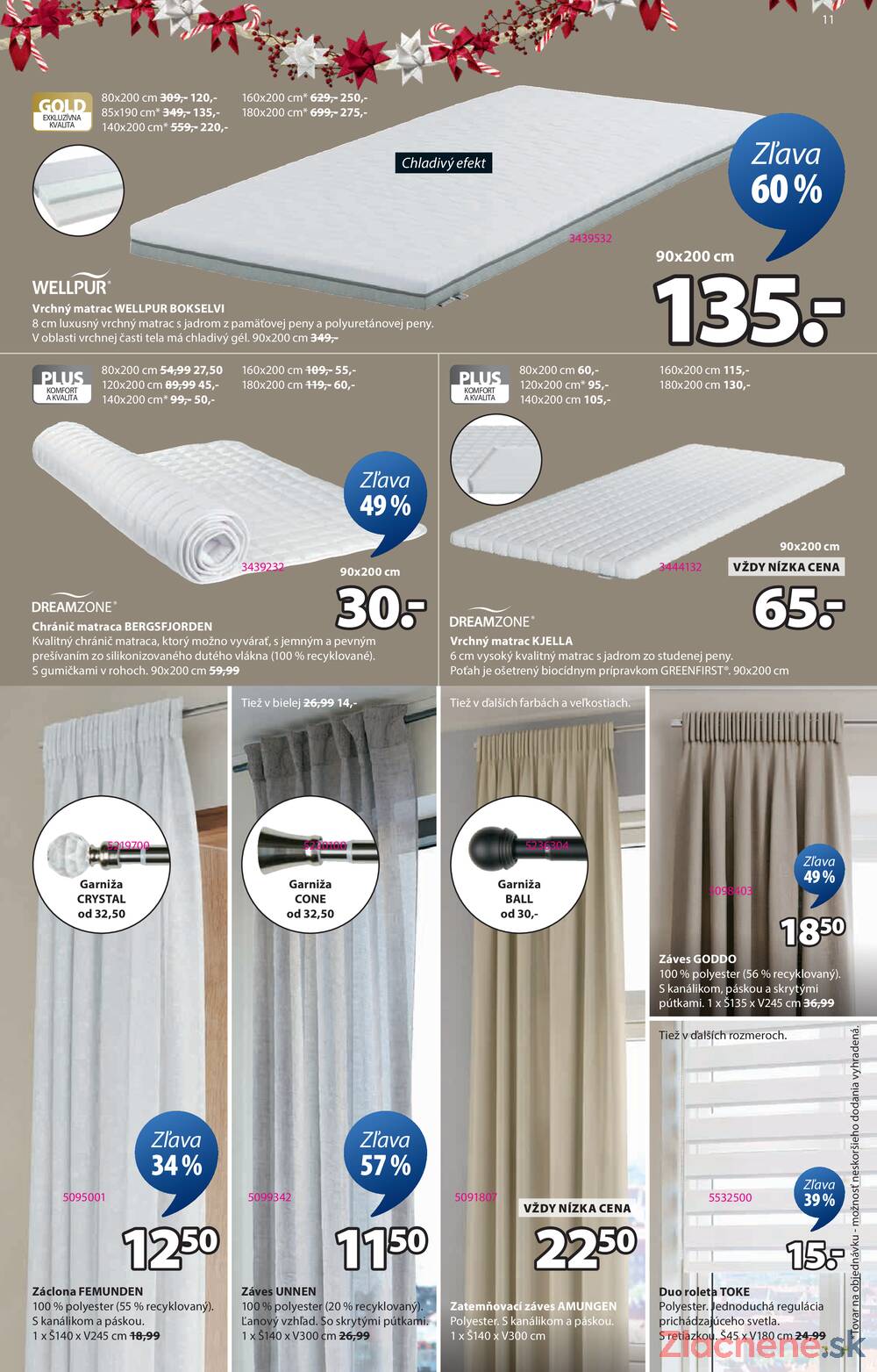 Leták Jysk
		  platný do 23.12.2025 - strana 11