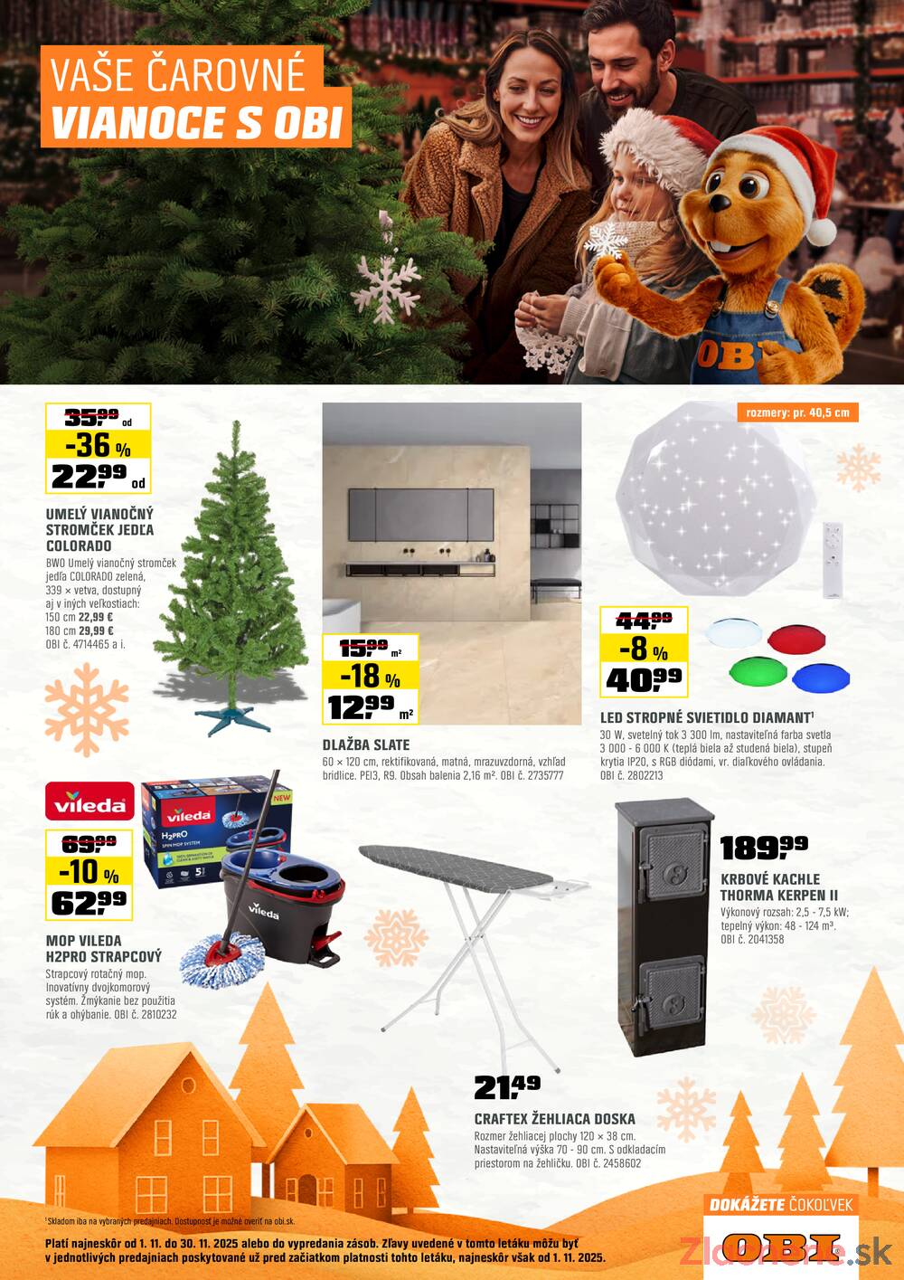 Leták OBI
platný do 30.11.2025 - strana 1