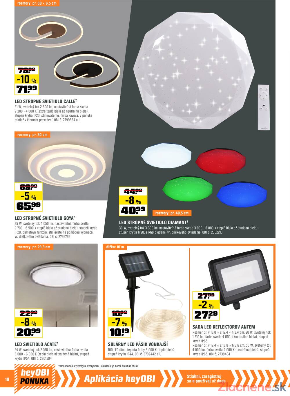 Leták OBI
platný do 30.11.2025 - strana 18